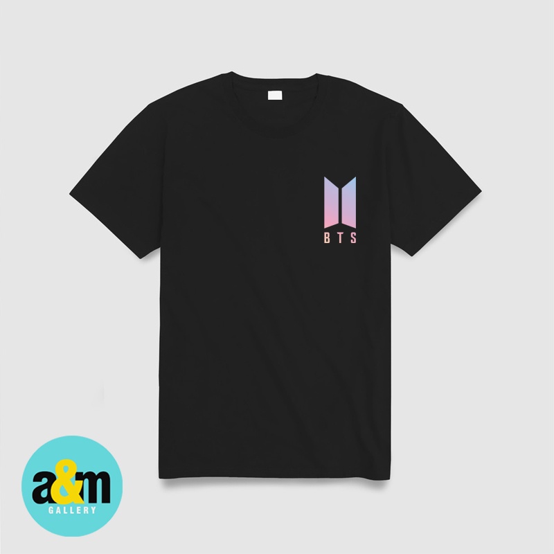 Kaos BTS Logo Bangtan Boys Kaos K-POP Unisex - A&amp;M