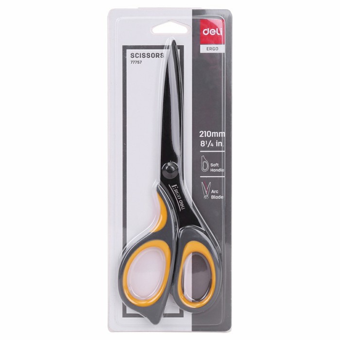 

Gilaa!!! Deli E77757 Ergo Teflon Scissor Gunting Anti Lengket Limited