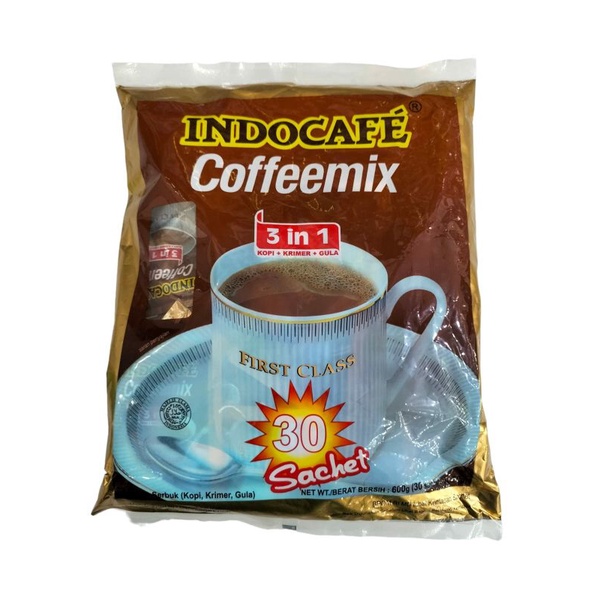 

Kopi Indocafe Coffeemix 3 in 1 isi 30 sachet