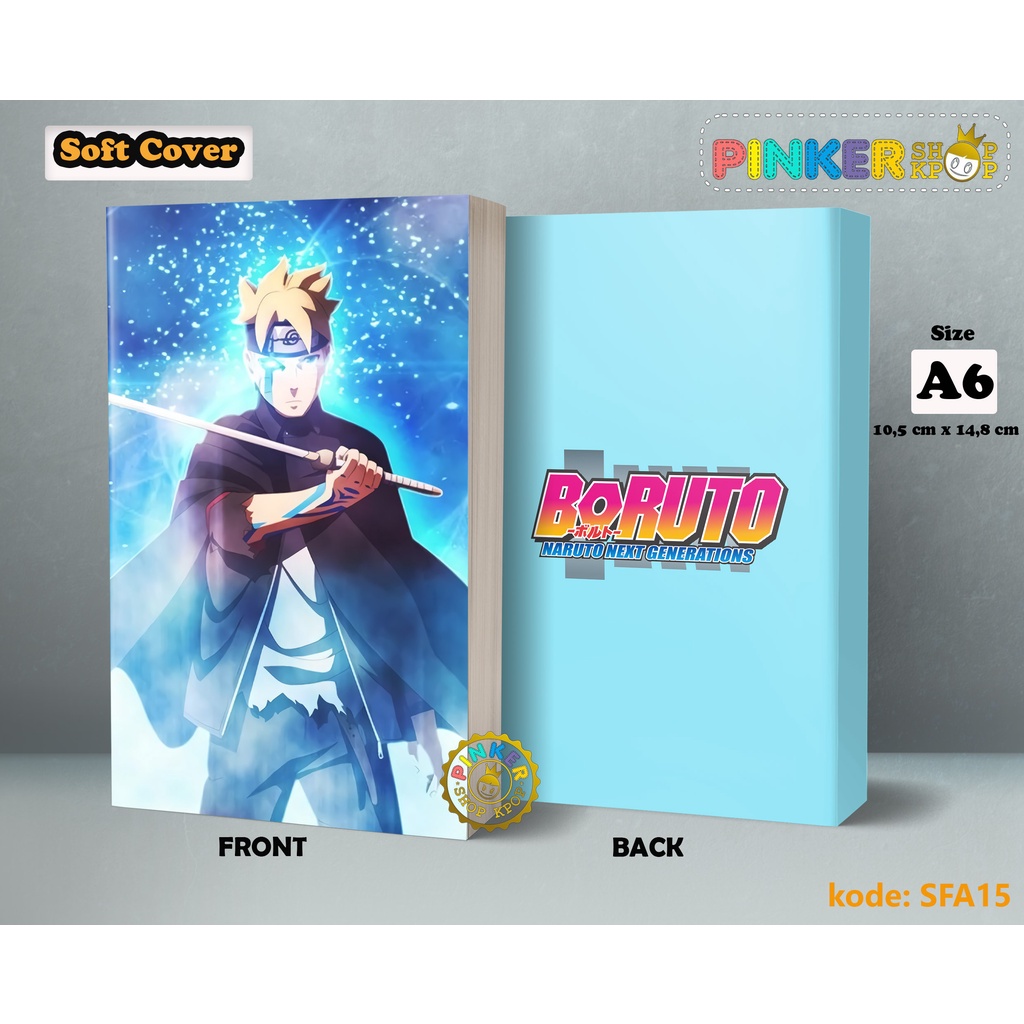 

(SFA15) Pocket Note Anime Boruto Softcover