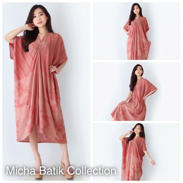 Gamis Kaftan Batik Paris Laseman Terbaru Termurah Berkualitas