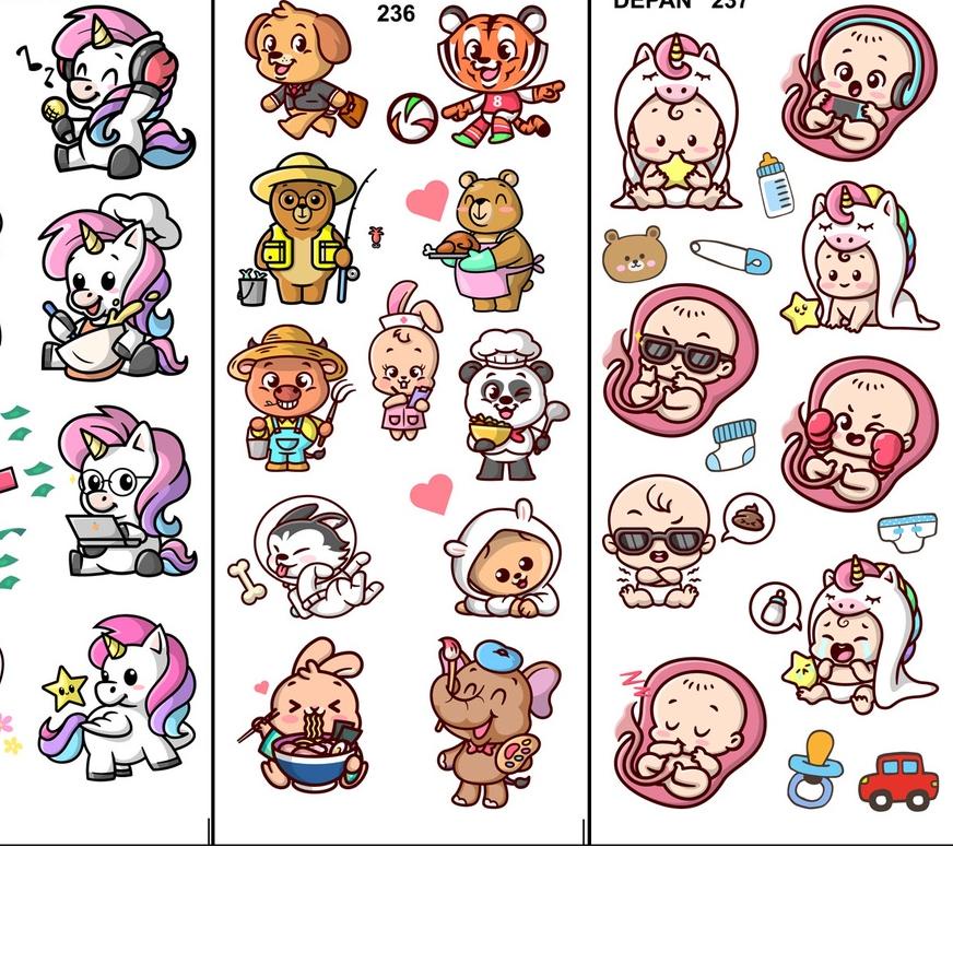 

Harga Terjangkau Edible Stamp / Sticker Makanan 235-241 B0D~