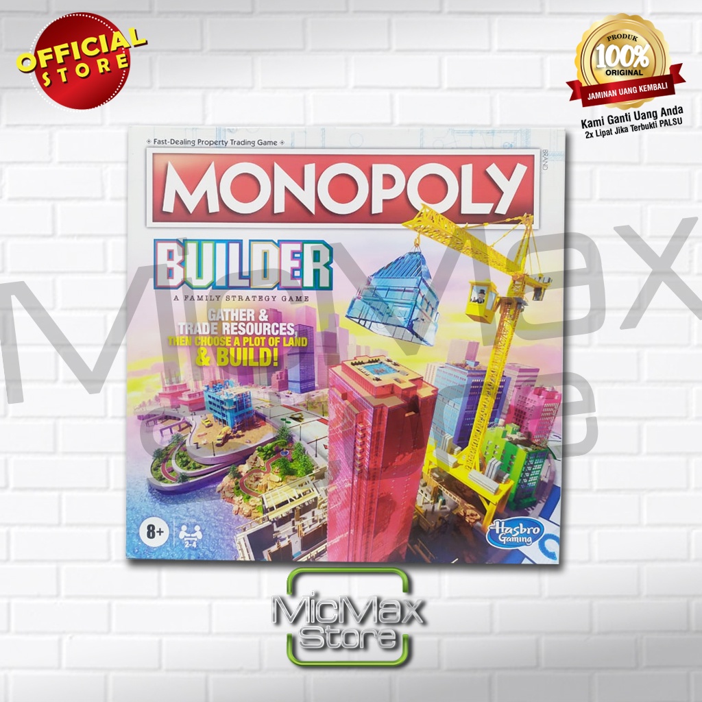 Hasbro Monopoly Builder Board Game - Book Mart W.L.L - View #3