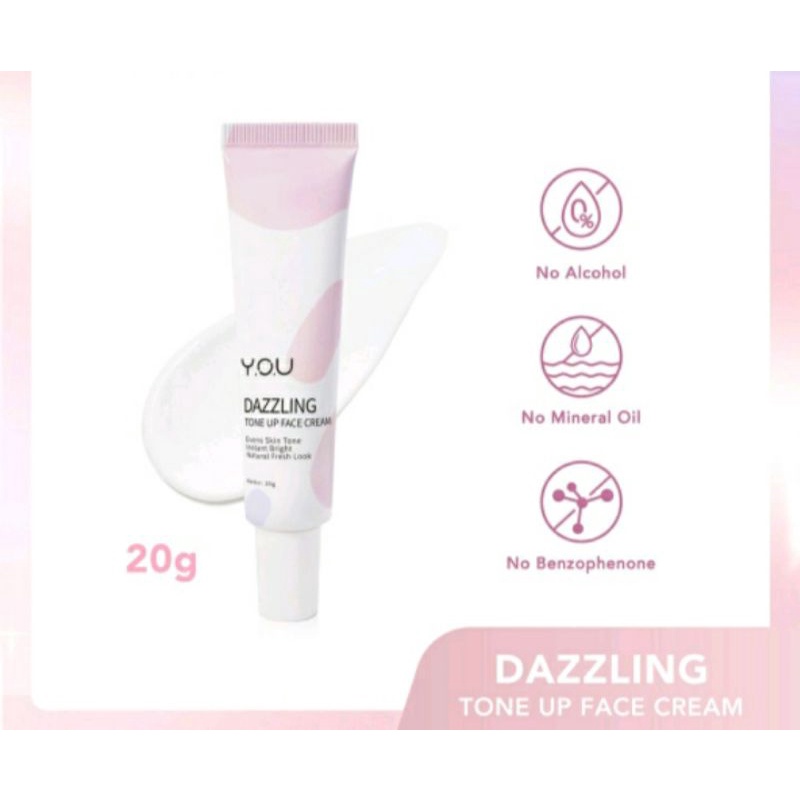Dazling tone up face cream Y.O.U