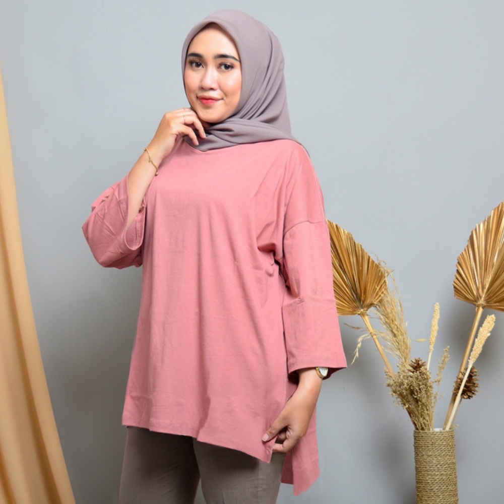 KAOS OVERSIZE COTTON COMBED 24S (MODEL PENGUIN) PINGUIN VIRAL WANITA OVERSIZE // KARAKTER POLOS SIKU TUMBLR TEE // BAJU KEKINIAN TERBARU // ATASAN VIRAL WANITA // LENGAN 7/8 PREMIUM // TERMURAH TERLARIS