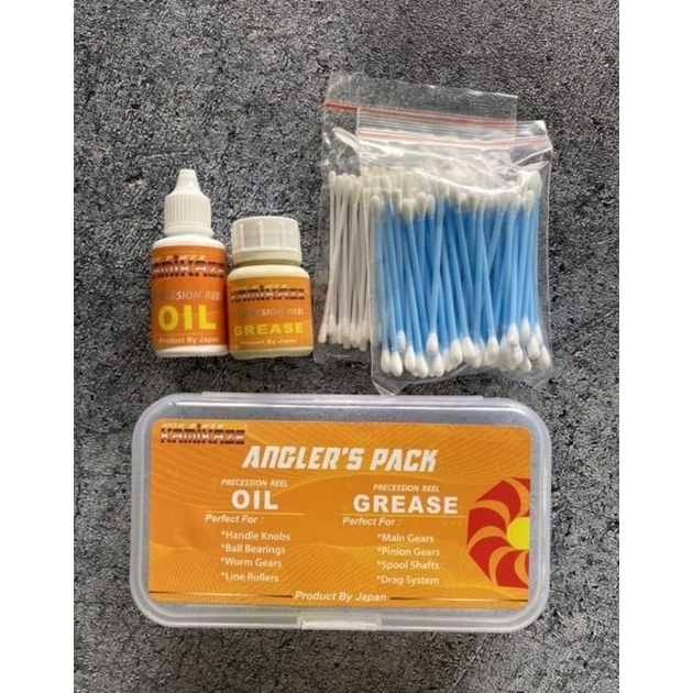 oil grease angler pack kamikaze