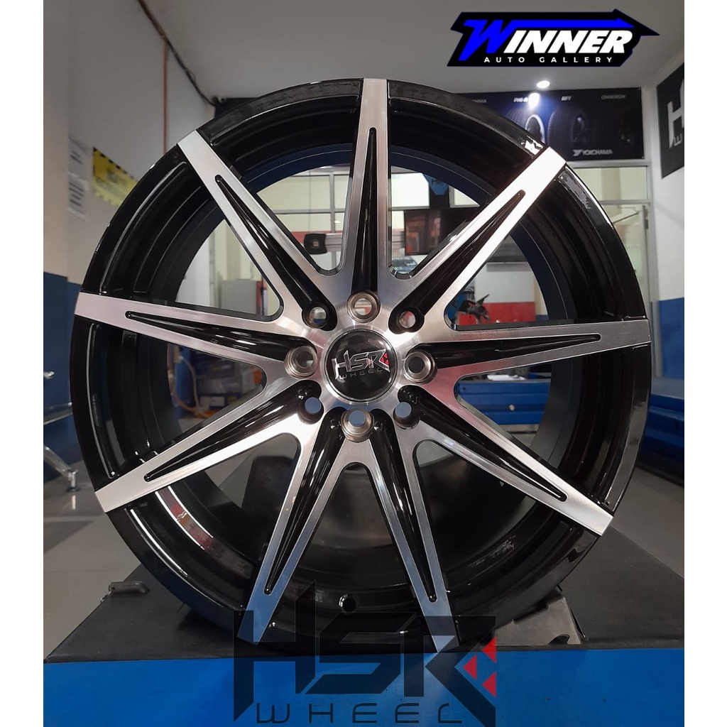 VELG HSR KCCX RING 17X7 PCD 4X100-114,3 - VELG MOBIL JAZZ MOBILIO XENIA AVANZA VIOS - TOKO VELG DAN 