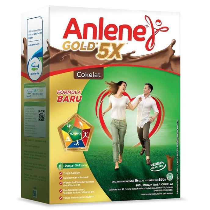 

[ COD ] ANLENE GOLD COKLAT 650 GR