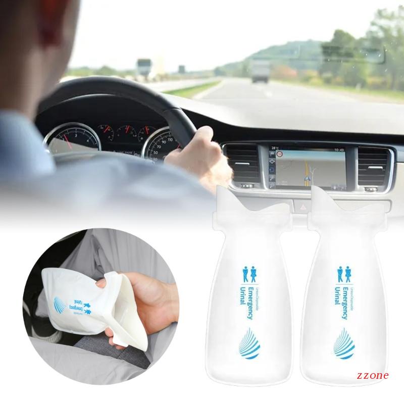 Zzz 4pcs Kantong Urin 700ml Sekali Pakai Untuk Travel