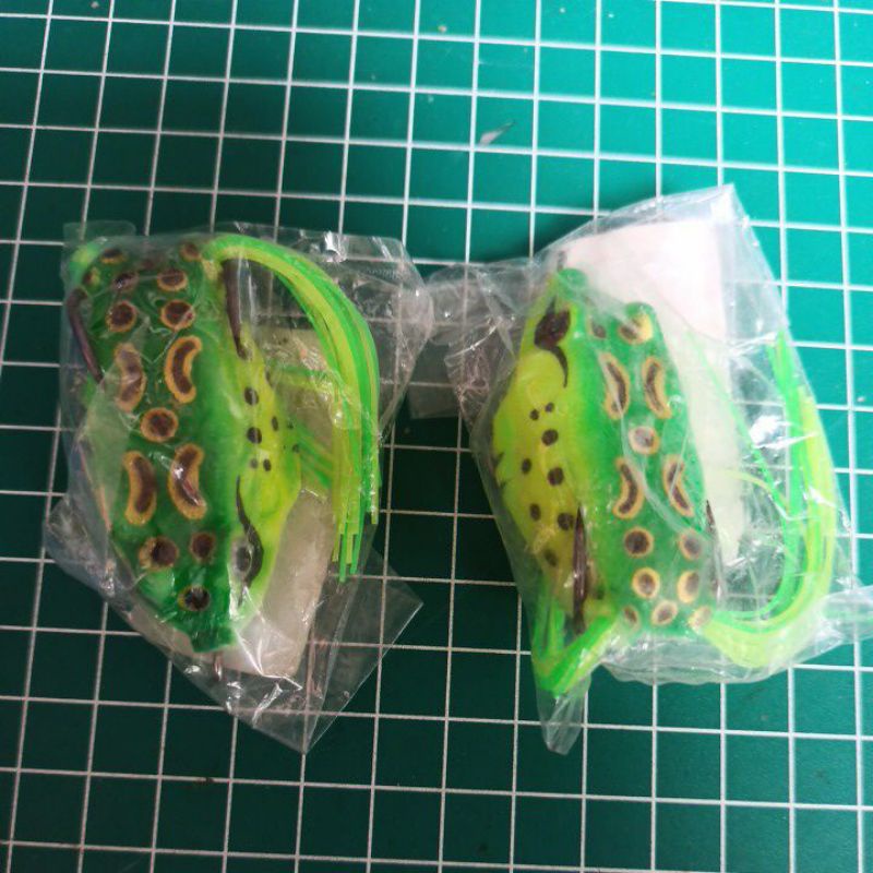 Umpan Pancing Silikon Bentuk Kodok