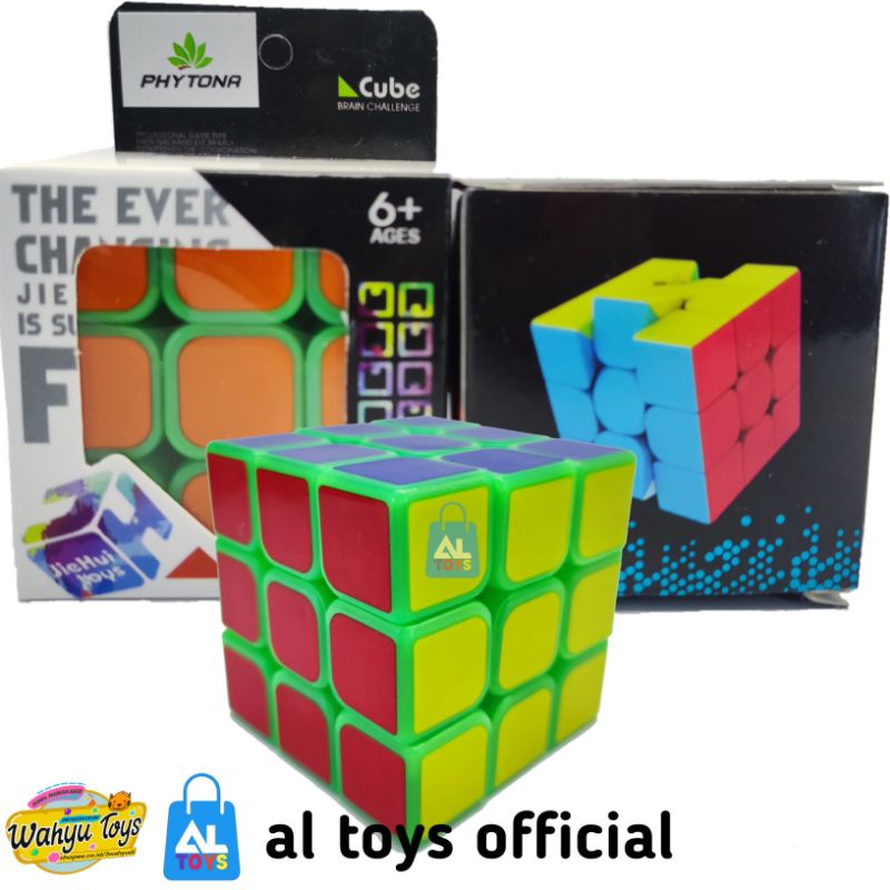 MAINAN EDUKASI RUBIK KUBUS 3X3 MAINAN EDUKASI ASAH OTAK RUBIK KUBUS