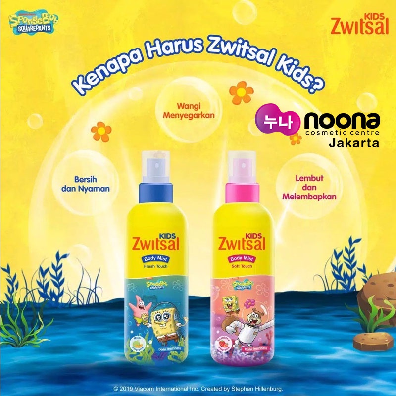 ZWITSAL KIDS BODY MIST 100ML