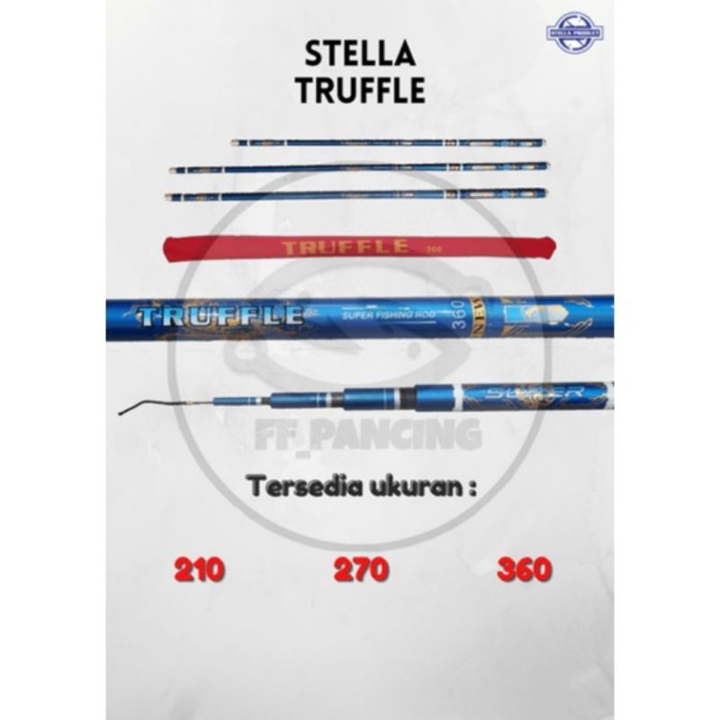 JORAN TEGEK STELLA TRUFFLE 210/270/360 CARBON HARD GALATAMA LELE