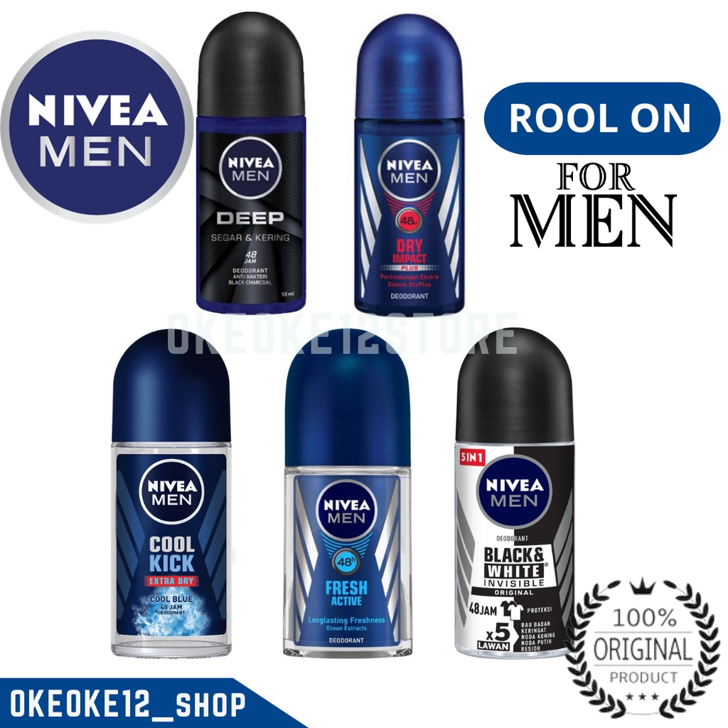 Nivea men rool on 50ml