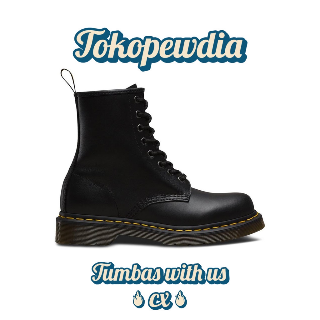 Dr Martens 1460 Black Nappa Docmart