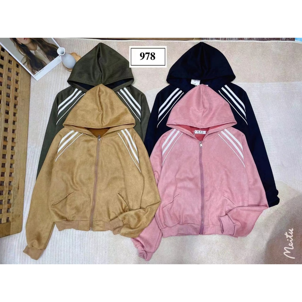 978 Jacket Suede Hoodie / Jaket Suede Hoodie List