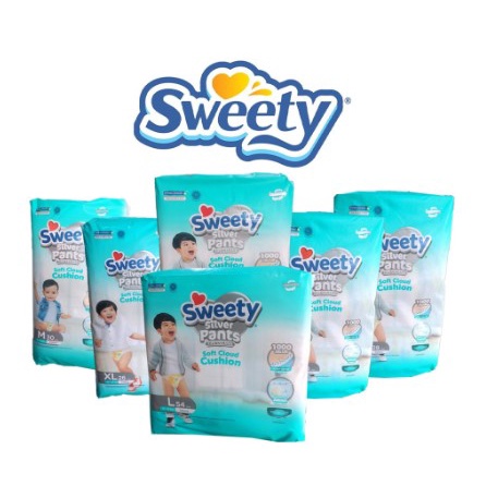 Pampers SWEETY SILVER ALL SIZE NEW CELANA