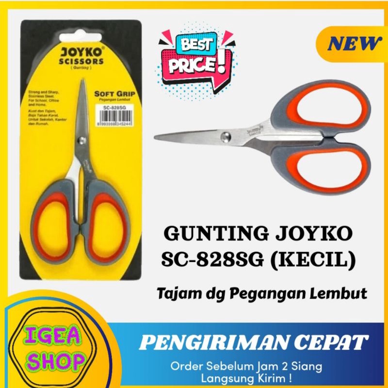 

Gunting Joyko SC-828SG Soft Grip (Kecil)