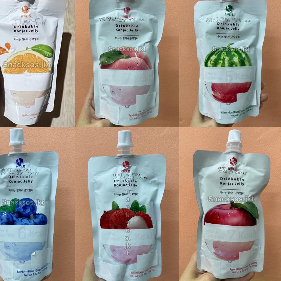 

Bisa COD KEUMKANG KONJAC JELLY B PEACH / LYCHEE / APPLE / BLUEBERRY / WATERMELON DRINK KOREA buruan