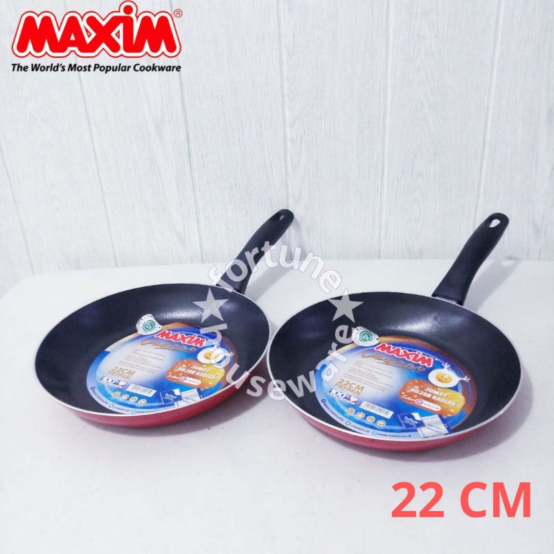 MAXIM 22CM Frypan / Penggorengan Teflon / Wajan