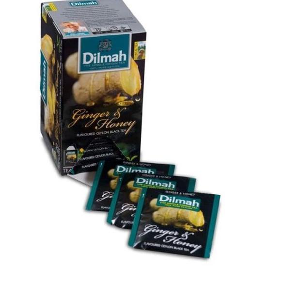 

✨Original✨ Dilmah Ginger & Honey Tea - Teh Celup !!!