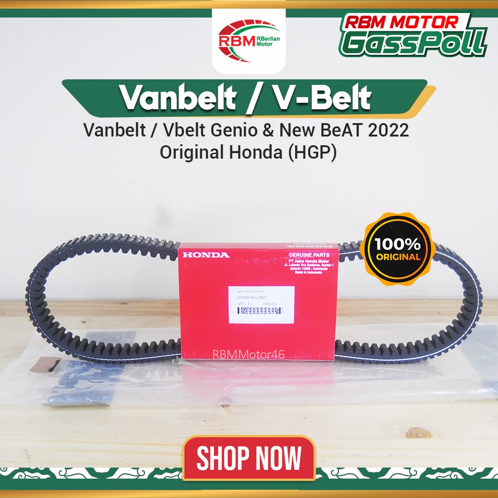 Jual Vanbelt Vbelt Genio New Beat Original Honda Hgp Shopee Indonesia