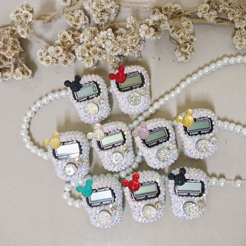 Tasbih Digital Swarovski Cincin Gelang - Edisi Mickey