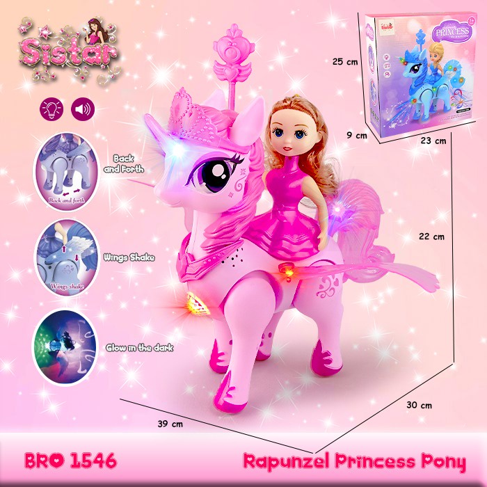 PROMO BRO1164 Bro1546 BRO1557 Boneka Putri Princess Sofia Frozen Kereta Kuda Kencana Dancing Mainan Perempuan SISTAR