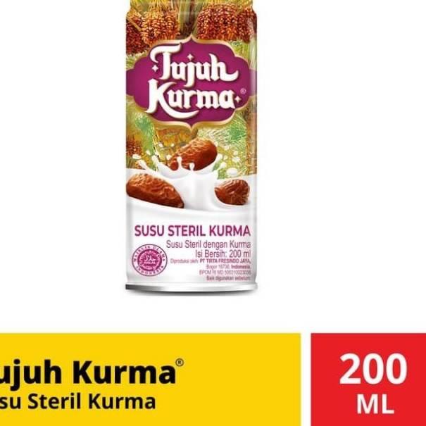 

[98] Tujuh Kurma Susu Steril 200 ml /Satuan Tampil Beda dengan