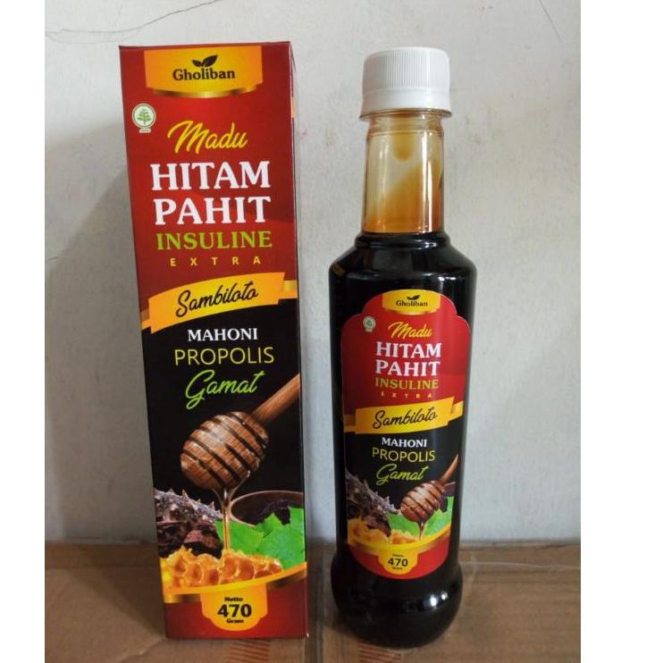 

DISKON BRANDS FESTIVAL Madu Pahit Insulin Plus Gamat Gholiban extra sambiloto murah