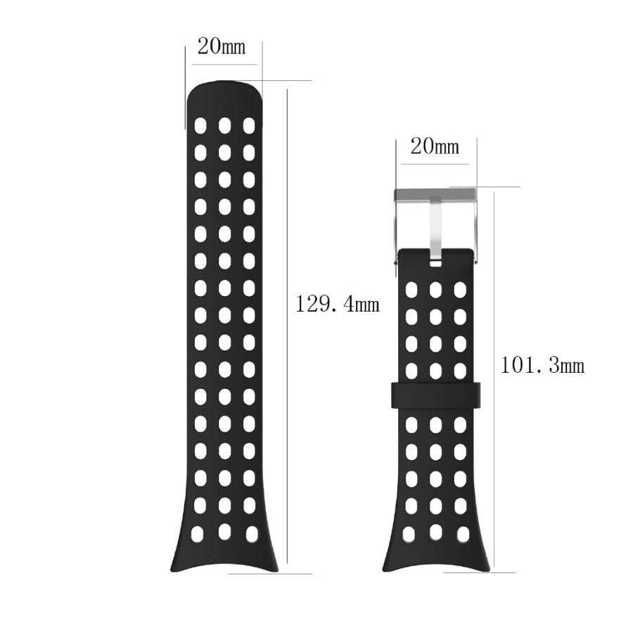 Tali Jam SUUNTO M1 M2 M4 M5 M Series Universal silicon strap band