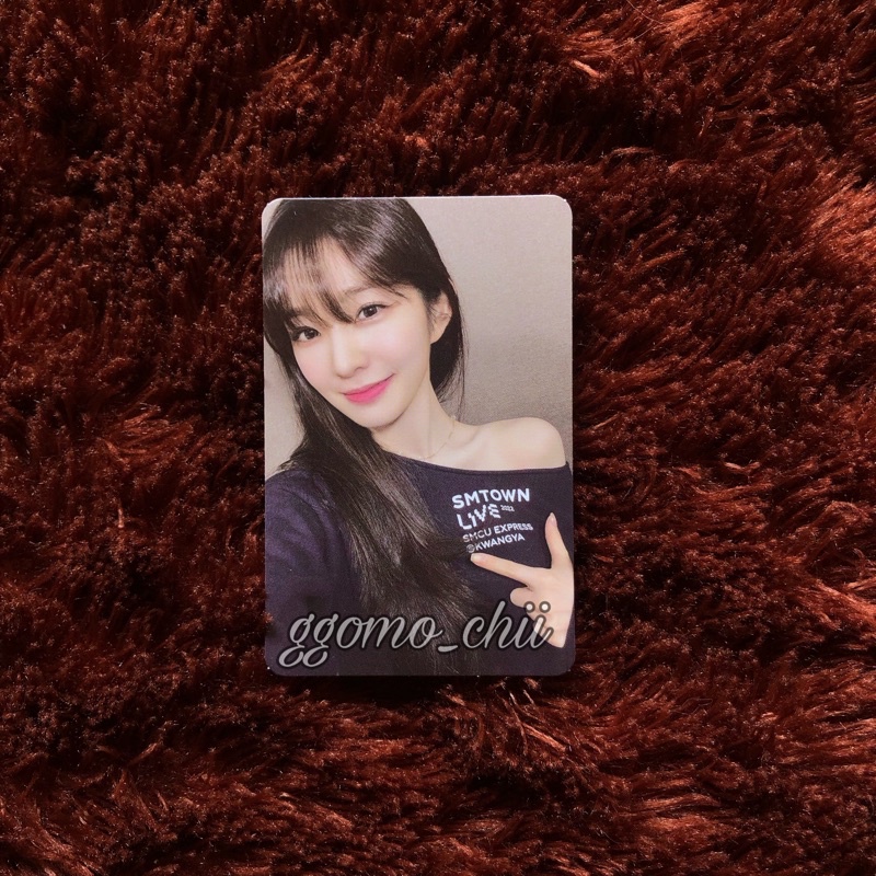 [Ready] Irene red velvet rv ar ticket smcu express kwangya smtown live 2022 photocard selca only pc 