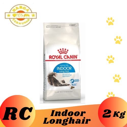 Royal Canin Indoor Cat Long Hair 2Kg - Makanan Kucing - Cat Food