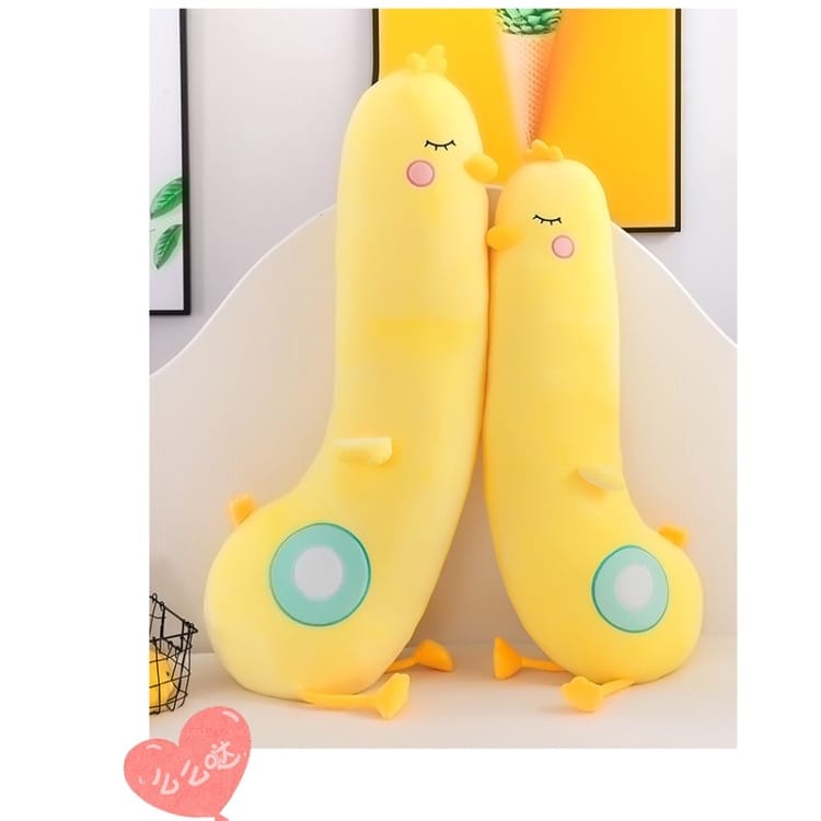 Mainan Boneka Guling Karakter Ayam Lucu Dan Imut