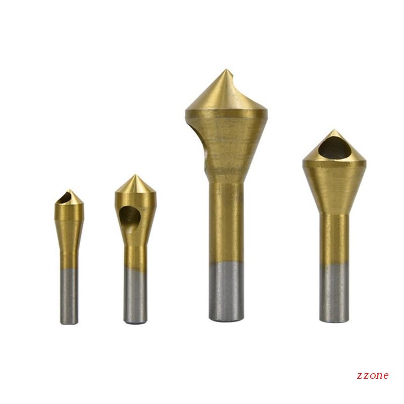 Zzz Set Mata Bor Countersink Deburring Lapis Titanium 2-5 - 10-15 - 20mm