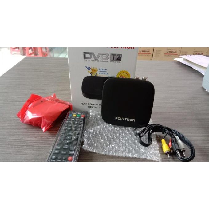 Polytron Set Top Box PDV-610T2 DVB T2 TV Digital - PDV 610T2