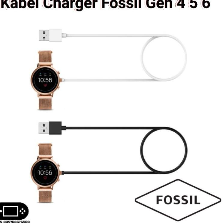 Lariz manis--Charger Fossil Gen 4 5 6 Charging Q 5E Smartwatch Sport Kabel USB Cable Smart Watch