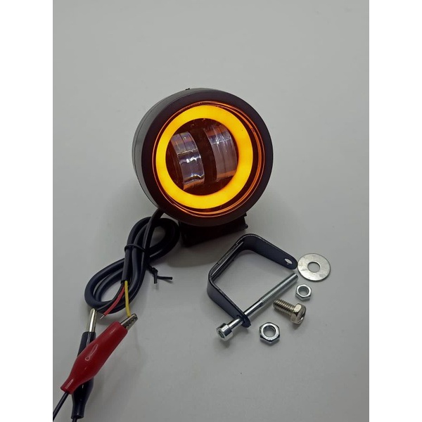 MINI DAYMAKER 2 LED 4D SOROT SUPER TERANG 12V Dc 6W/LAMPU SOROT DAYMAKER MINI LED 2 MATA ANGEL EYES/LAMPU SOROT 2 LED LIST BIRU/LAMPU TEMBAK MOTOR/LAMPU SOROT MOTOR/LAMPU SOROT DAYMAKER MINI 2 LED 4D/LAMPU DAYMAKER KOTAK / BULAT BODY PLASTIK