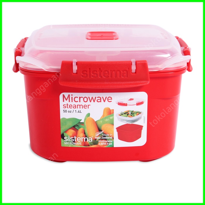 Microwave Sistema Microwave Steamer 1.4 Ltr