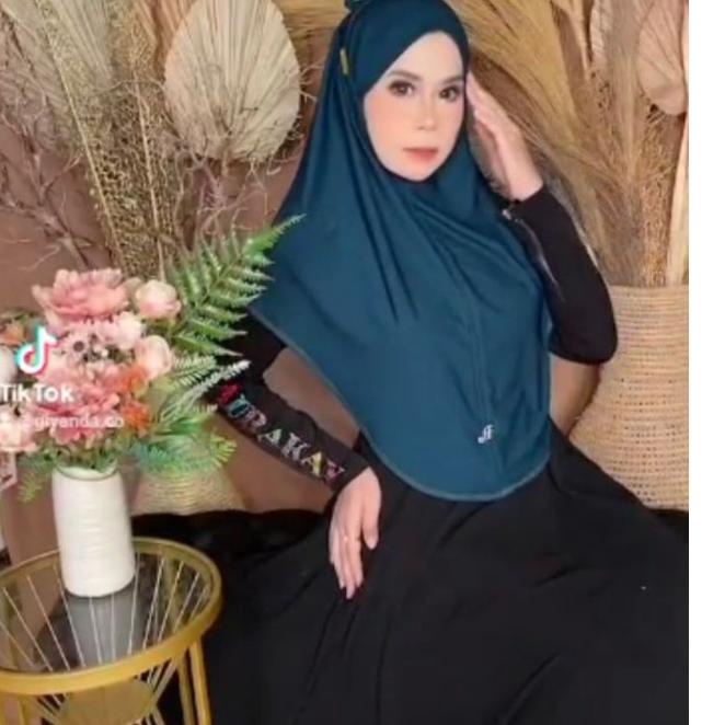 {AQ.18Oc22ᴳ} 369 YUKI JILBAB SIRIA AL FAEZYA JERSEY AIRIS/HIJAB NONPET ANTI LETOY AF AL FAEZYA BY BU