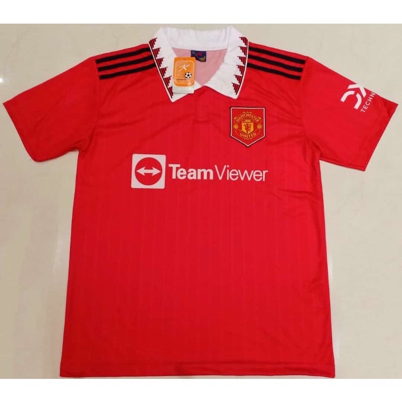 jersey manchester united home 2022 printing