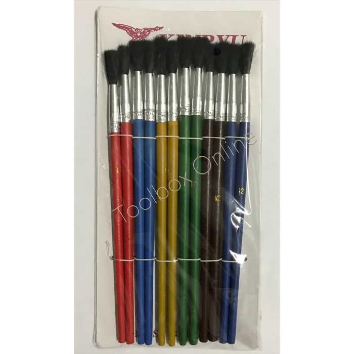 

Segera Miliki 1 Lusin (12 Pcs) Kuas Lukis Kinryu No. 12 Hot Sale