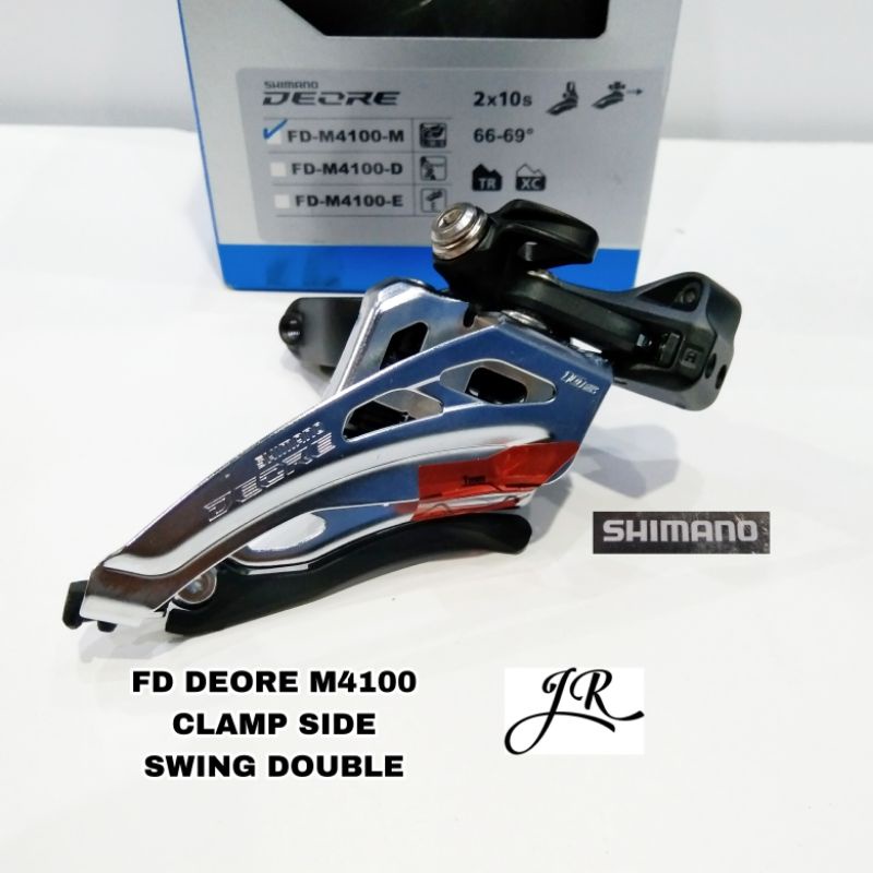FD DEORE M4100 CLAMP SIDE SWING DOUBLE