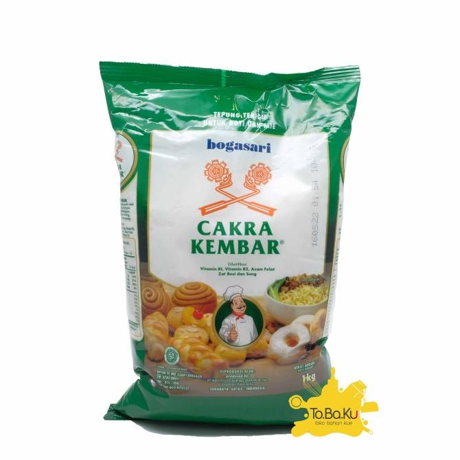 

=+=+=+] Terigu Bogasari Cakra Kembar 1kg Premium