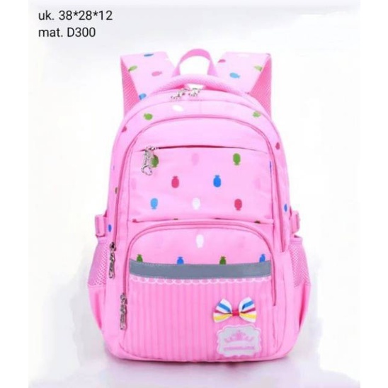 Tas kids sekolah/motif Nanas/Tas Ransel SD TK SMP