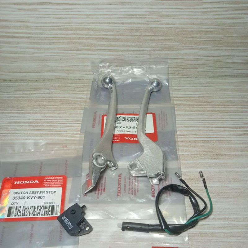 handle handel satu set beat karbu vario karbu + swit rem set beat esp non cbs hendel rem