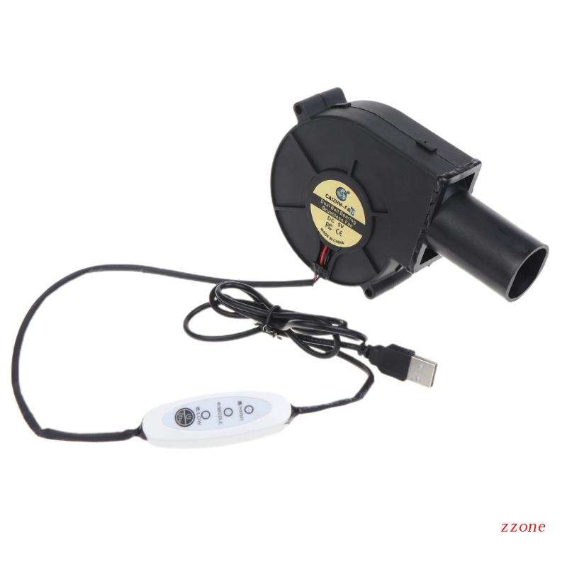 Zzz Kipas Angin Portable 5V 3800R Dual Bearing Untuk BBQ Outdoor