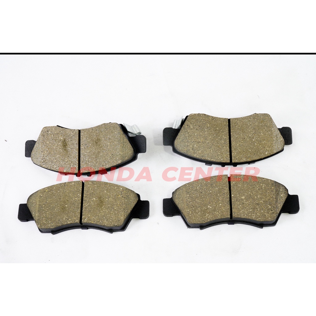 kampas rem brake pad depan sepatu rem  jazz gd3 2004 2005 2006 2007 city gd8  2003 2004 2005 2006 2007 2008 civic genio estilo 1992 1993 1994 1995  brio