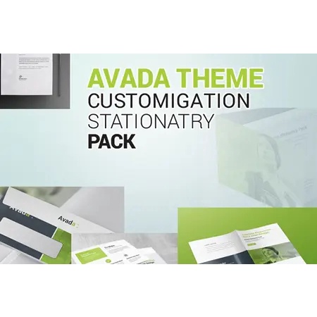 Avada Theme Customization Stationery Pack