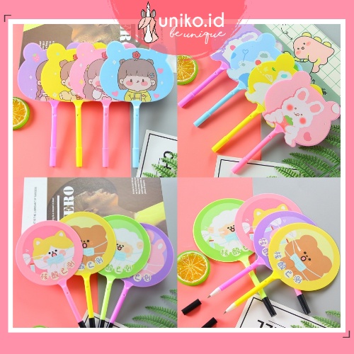 

UNIKO.ID - PENA KIPAS LUCU ANIMAL GIRL ANAK CEWEK PULPEN KIPAS BEAR KARAKTER / PULPEN KIPAS IMPORT MURAH